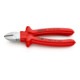 KNIPEX 70 07 180 Seitenschneider tauchisoliert, VDE-geprüft verchromt 180 mm