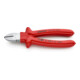 KNIPEX Zijsnijtang verchroomd 180mm gedompeld Geïsoleerd links-1