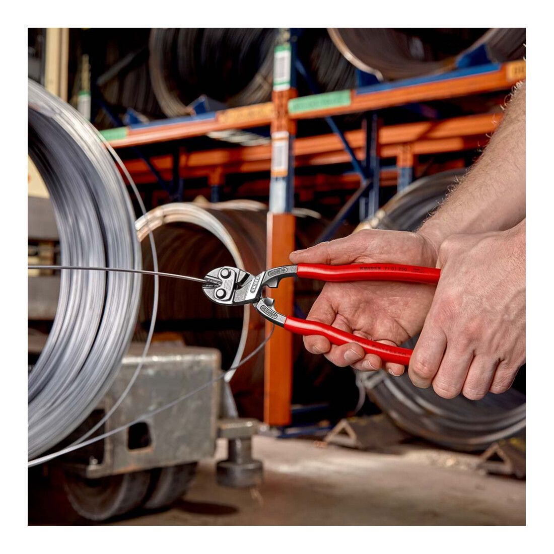 KNIPEX 71 01 250 CoBolt® XL compacte boutensnijder zwart geatramenteerd 250 mm