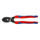 KNIPEX 71 02 200 CoBolt® Kompakt-Bolzenschneider mit schlanken Mehrkomponenten-Hüllen schwarz atramentiert 200 mm