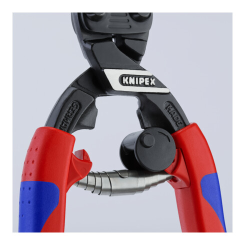 KNIPEX 71 12 200 CoBolt® Kompakt-Bolzenschneider schwarz atramentiert 200 mm