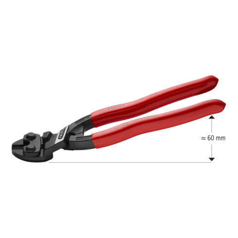 KNIPEX 71 21 200 CoBolt® Compacte boutensnijder zwart geatramenteerd 200 mm