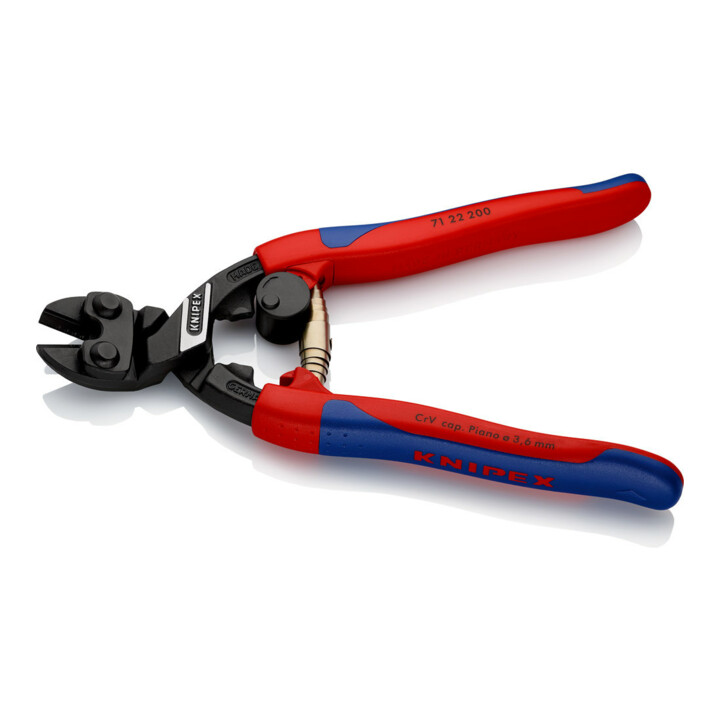KNIPEX 71 22 200 CoBolt® Compacte boutensnijder zwart geatramenteerd 200 mm