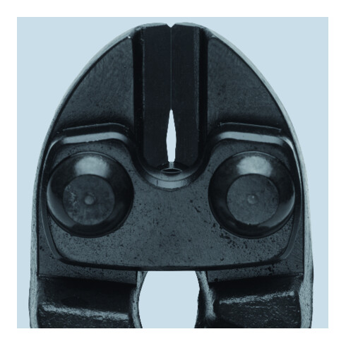 KNIPEX 71 31 200 CoBolt® Kompakt-Bolzenschneider mit Kunststoff überzogen schwarz atramentiert 200 mm