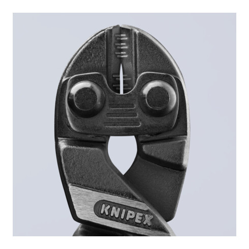 KNIPEX 71 31 250 CoBolt® XL Kompakt-Bolzenschneider schwarz atramentiert 250 mm
