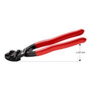 KNIPEX 71 41 200 CoBolt® Kompakt-Bolzenschneider mit Kunststoff überzogen schwarz atramentiert 200 mm