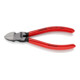KNIPEX 72 01 140 Seitenschneider für Kunststoff mit Kunststoff überzogen 140 mm-1