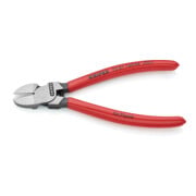 KNIPEX 72 01 160 KA Seitenschneider für Kunststoff runder Kopf mit Kunststoff überzogen 160 mm-3