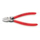 KNIPEX 72 01 160 Seitenschneider für Kunststoff mit Kunststoff überzogen 160 mm