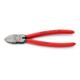 KNIPEX 72 01 180 Seitenschneider für Kunststoff mit Kunststoff überzogen 180 mm-1
