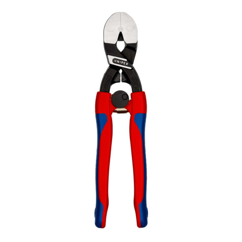 KNIPEX 72 62 200 Vlakfrees voor zacht metaal en kunststof zwart geatramenteerd 200 mm