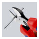 KNIPEX 73 05 160 T X-Cut® Kompakt-Seitenschneider mit Mehrkomponenten-Hüllen, mit integrierter Befestigungsöse zum Anbringen einer Absturzsicherung verchromt 160 mm-4