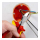 KNIPEX 73 06 160 X-Cut® Kompakt-Seitenschneider hochübersetzt isoliert mit Mehrkomponenten-Hüllen, VDE-geprüft verchromt 160 mm