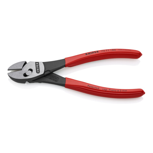 KNIPEX Kracht zijkniptang pol.2K-afdekking