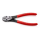 KNIPEX 73 71 180 TwinForce® Hochleistungs-Seitenschneider mit Kunststoff überzogen schwarz atramentiert 180 mm