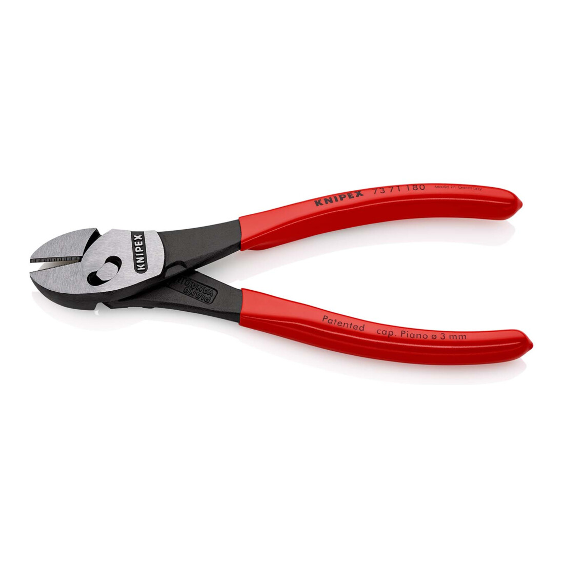 Kraftseitenschneider pol.2K-Hülle Knipex