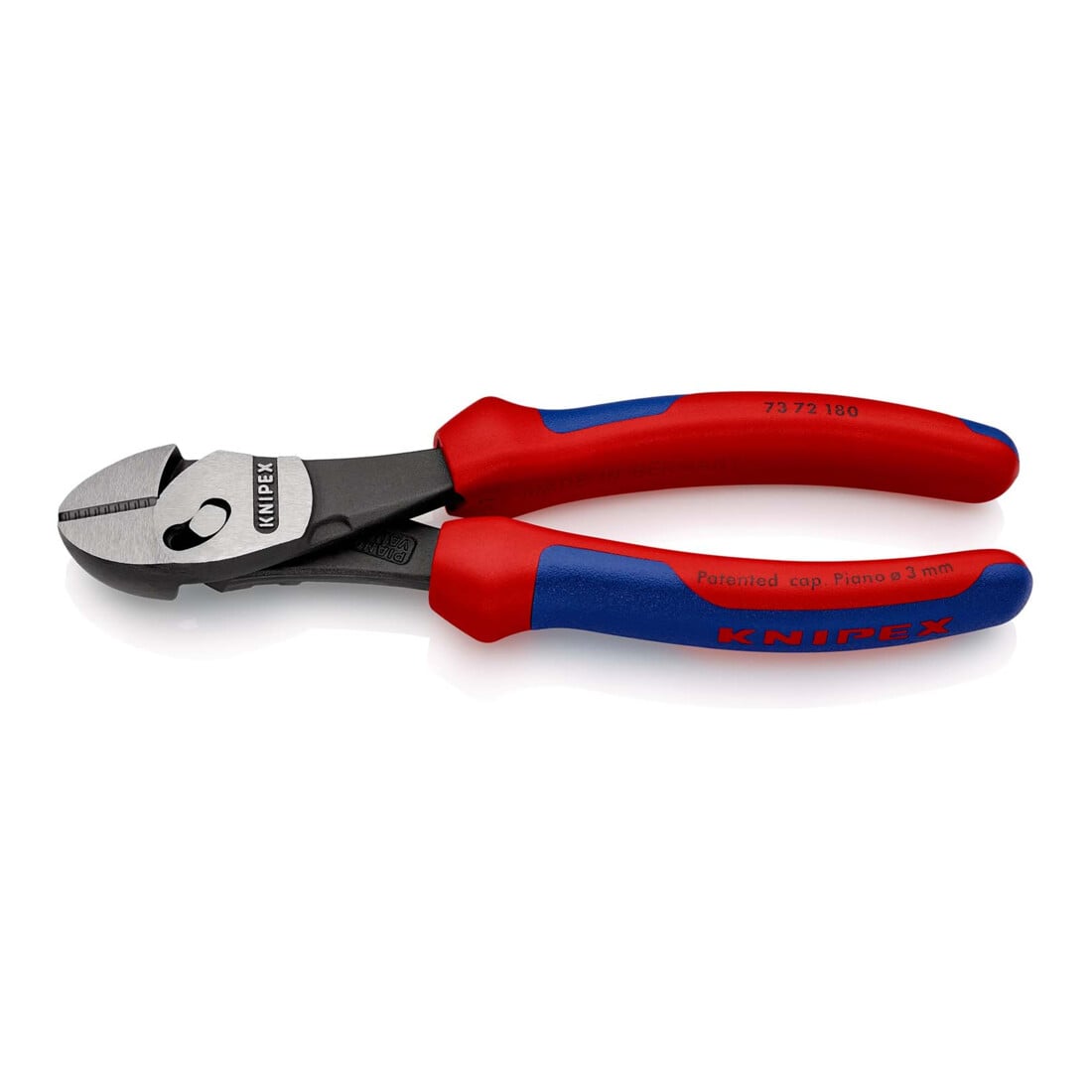 Kraftseitenschneider pol.2K-Hülle Knipex