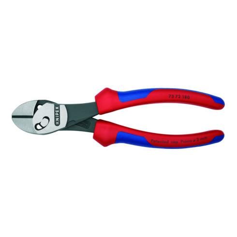 Kraftseitenschneider pol.2K-Hülle Knipex