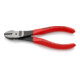 KNIPEX 74 01 140 Zijsnijtang zwart geatramenteerd 140 mm