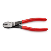 KNIPEX 74 01 180 Kraft-Seitenschneider mit Kunststoff überzogen schwarz atramentiert 180 mm-2