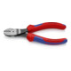 KNIPEX 74 02 160 Kraft-Seitenschneider mit Mehrkomponenten-Hüllen schwarz atramentiert 160 mm-2