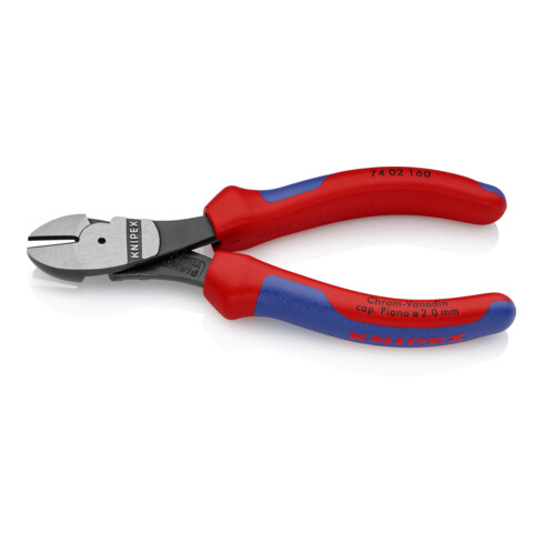 KNIPEX 74 02 160 Zijsnijtang zwart geatramenteerd 160 mm