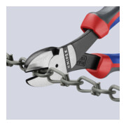 KNIPEX 74 02 180 Kraft-Seitenschneider mit Comfort-Griffen schwarz atramentiert 180 mm-5
