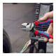 KNIPEX 74 02 200 Kraft-Seitenschneider mit Comfort-Griffen schwarz atramentiert 200 mm