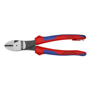 KNIPEX 74 02 200 T Kraft-Seitenschneider mit Befestigungsöse schwarz atramentiert 200 mm-3