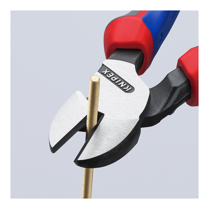 KNIPEX 74 02 200 Zijsnijtang zwart geatramenteerd 200 mm