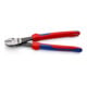 KNIPEX 74 02 250 T Kraft-Seitenschneider mit Befestigungsöse schwarz atramentiert 250 mm