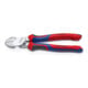 KNIPEX 74 05 200 SB Kraft-Seitenschneider mit Comfort-Griffen verchromt 200 mm