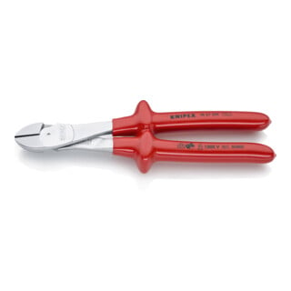 KNIPEX 74 07 250 Kraft-Seitenschneider verchromt VDE 250 mm