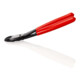 KNIPEX 74 21 200 Kraft-Seitenschneider mit Kunststoff überzogen schwarz atramentiert 200 mm