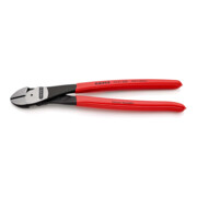 KNIPEX 74 21 250 Kraft-Seitenschneider mit Kunststoff überzogen schwarz atramentiert 250 mm