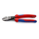 KNIPEX 74 22 200 T Zijsnijtang met bevestigingsoog zwart geatramenteerd 200 mm
