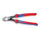 KNIPEX 74 22 250 Kraft-Seitenschneider mit Comfort-Griffen schwarz atramentiert 250 mm