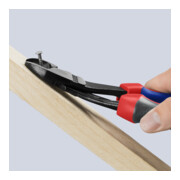 KNIPEX 74 22 250 Kraft-Seitenschneider mit Comfort-Griffen schwarz atramentiert 250 mm-5