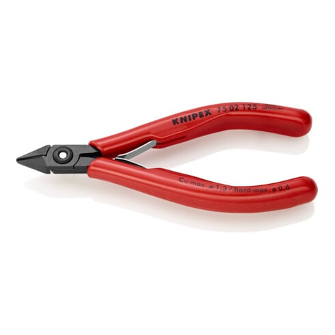 KNIPEX Pince coupante latérale électronique brunie