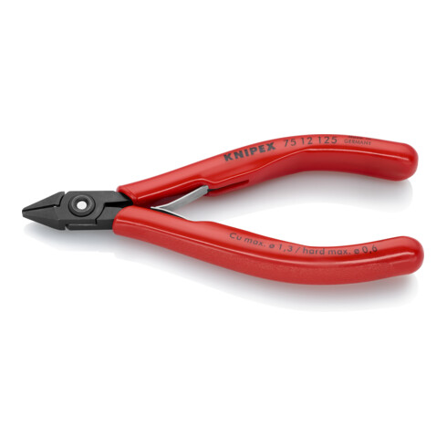 KNIPEX 75 12 125 elektro zijsnijtang gebruineerd 125 mm