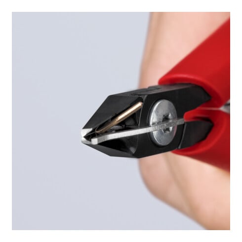 KNIPEX 75 12 125 elektro zijsnijtang gebruineerd 125 mm