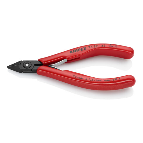 KNIPEX Tronchese laterale per elettronica 75 22 125 brunita, 125mm