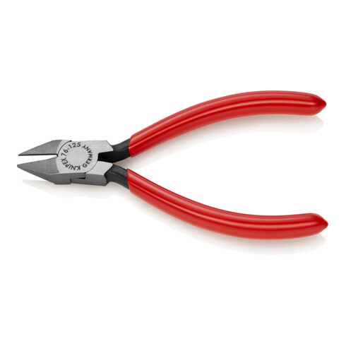 KNIPEX 76 81 125 Zijsnijders voor elektriciens zwart geatramenteerd 125 mm
