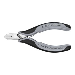 Knipex Elektronik-Seitenschneider ESD