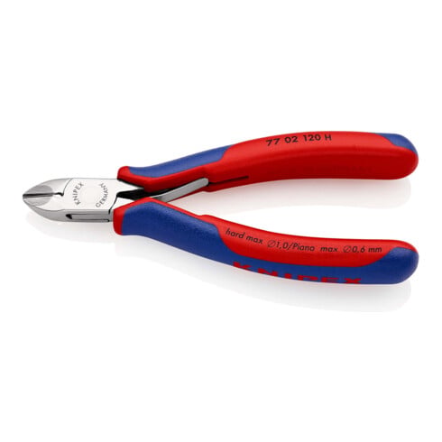KNIPEX 77 02 120 H elektro zijsnijtang met opgelegde hardmetalen snijkant 120 mm