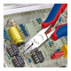 KNIPEX 77 02 120 H Elektronik-Seitenschneider mit eingesetzter Hartmetallschneide mit Mehrkomponenten-Hüllen 120 mm