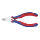 KNIPEX Tronchese per elettronica 77 02 135 H con tagliente laterale in metallo duro, 135mm-3