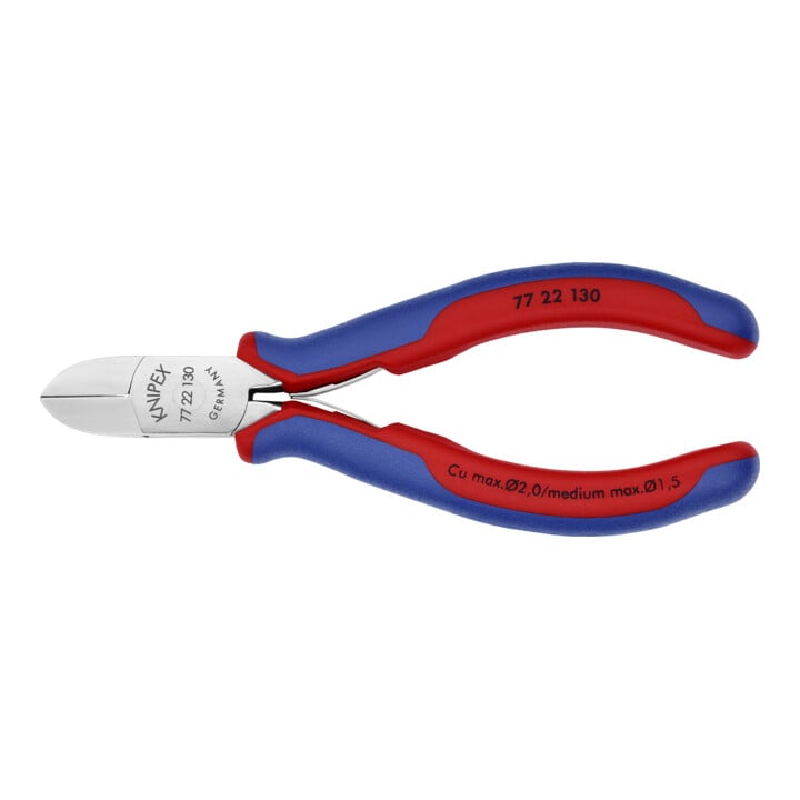 KNIPEX 77 22 130 Elektronik-Seitenschneider 130 mm