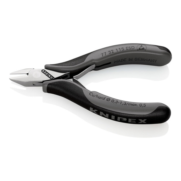 KNIPEX 77 32 115 ESD elektro zijkniptang ESD 115 mm