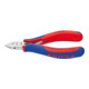 KNIPEX 77 42 115 Elektronik-Seitenschneider mit durchgestecktem Gelenk mit Mehrkomponenten-Hüllen 115 mm